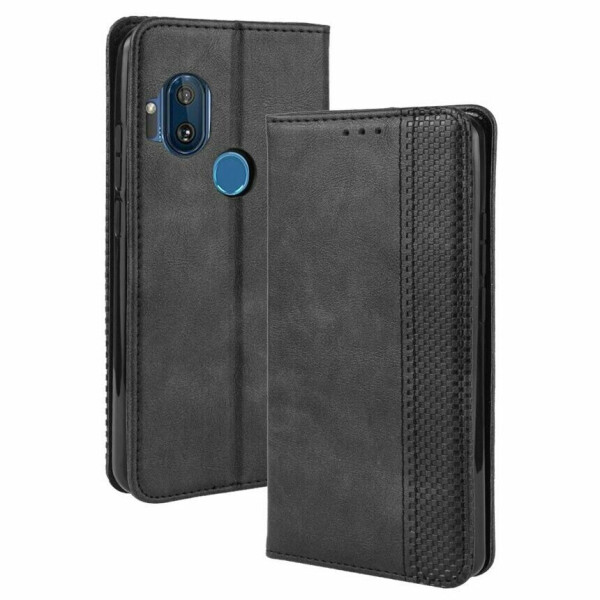 

Чехол Deexe Retro Style для Motorola One Hyper - Black
