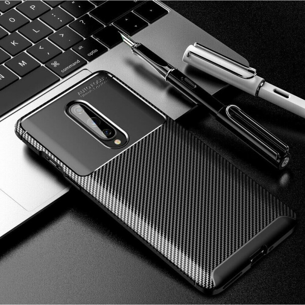 

Защитный чехол Deexe Fusion для OnePlus 8 - Black