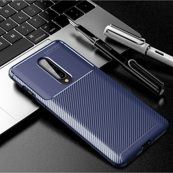 

Защитный чехол Deexe Fusion для OnePlus 8 - Blue