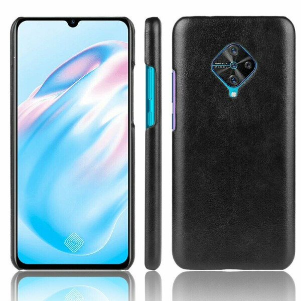 

Защитный чехол Deexe Leather Back Cover для VIVO V17 - Black