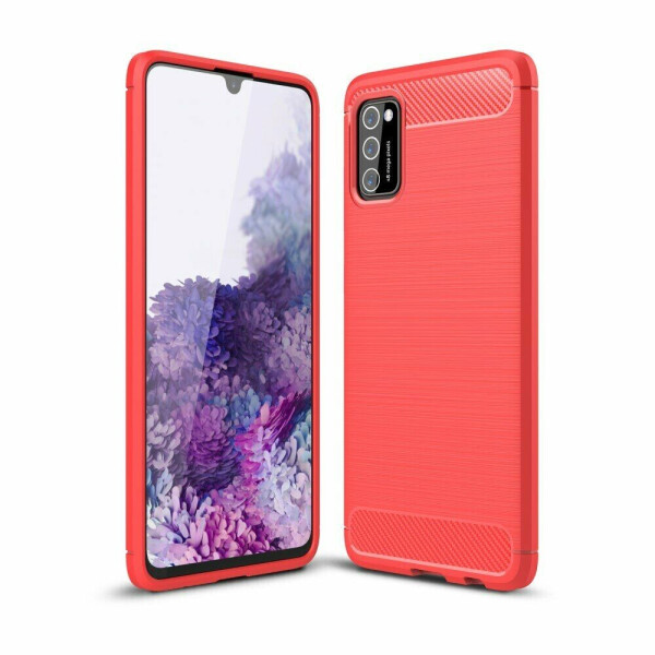 

Защитный чехол UniCase Carbon для Samsung Galaxy A41 (A415) - Red