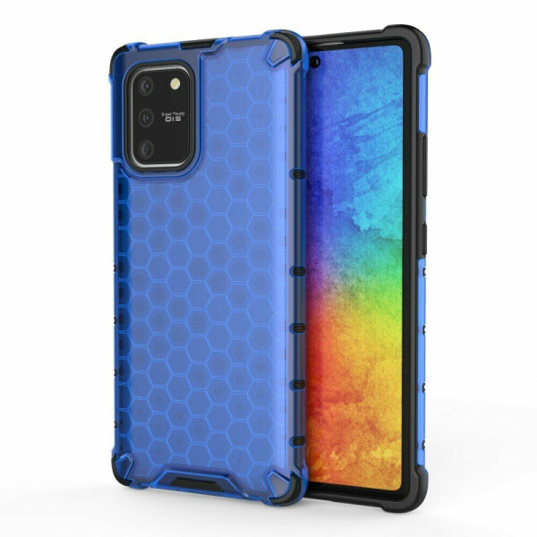 

Защитный чехол Deexe Honeycomb Series для Samsung Galaxy S10 Lite (G770) - Blue