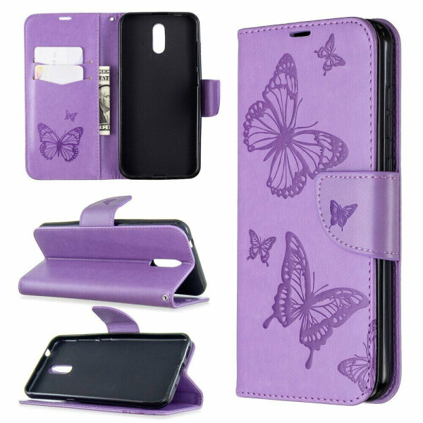 

Чехол UniCase Butterfly Pattern для Nokia 2.3 - Purple