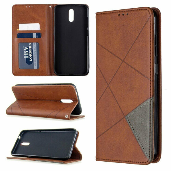 

Чехол UniCase Geometric Pattern для Nokia 2.3 - Coffee