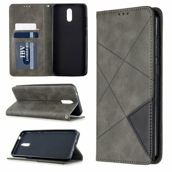 

Чехол UniCase Geometric Pattern для Nokia 2.3 - Grey
