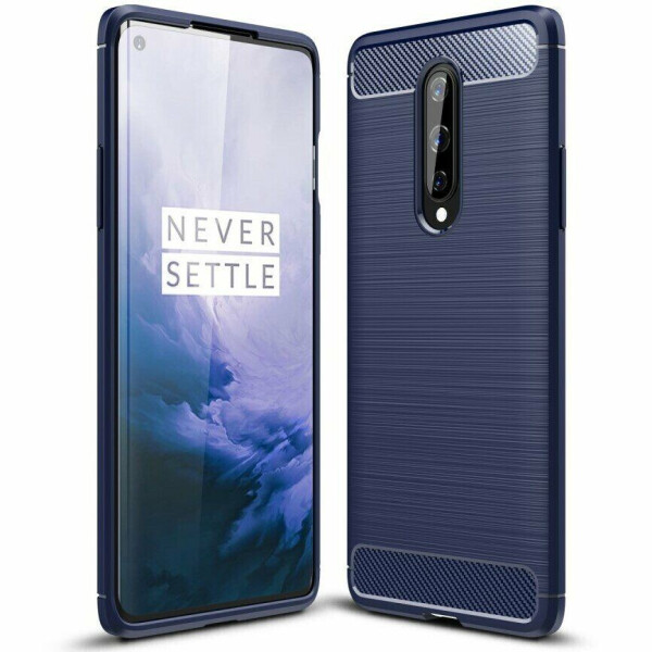 

Защитный чехол UniCase Carbon для OnePlus 8 - Dark Blue