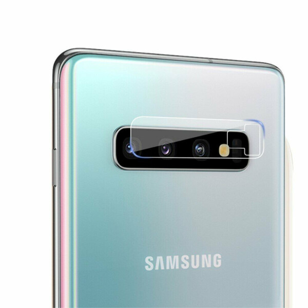 

Защитное стекло на заднюю камеру Deexe Lens Protector для Samsung Galaxy S10 (G973)