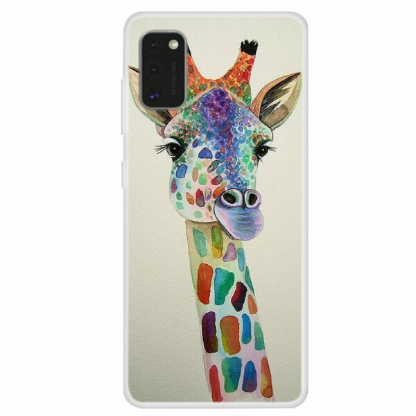 

Силиконовый (TPU) чехол Deexe Life Style для Samsung Galaxy A71 (A715) - Giraffe
