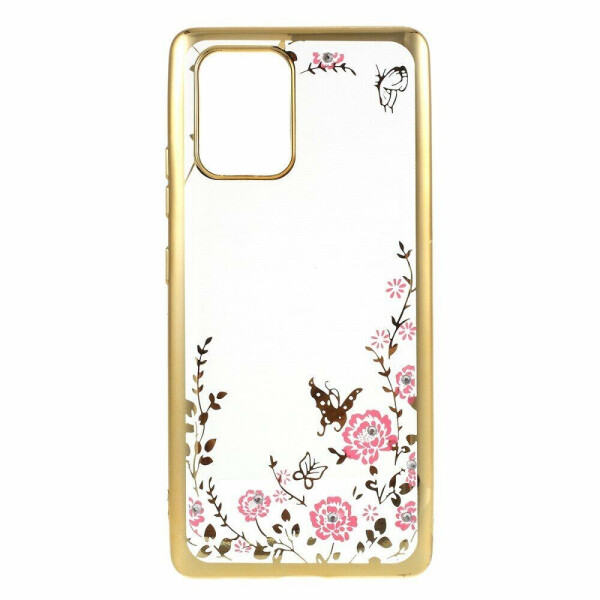 

Силиконовый (TPU) чехол Deexe Shiny Cover для Samsung Galaxy S10 Lite (G770) - Gold