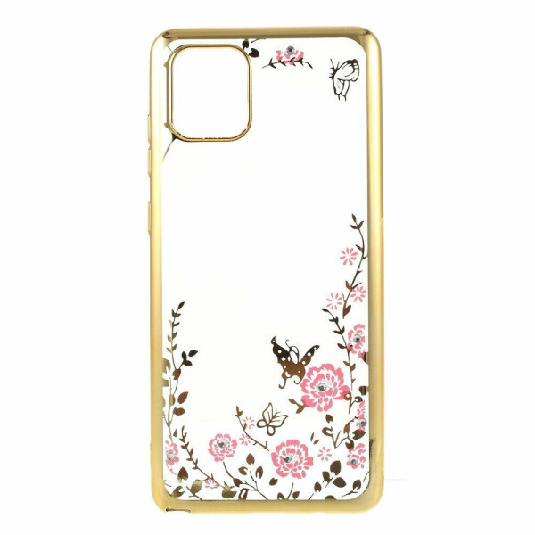 

Силиконовый (TPU) чехол Deexe Shiny Cover для Samsung Galaxy Note 10 Lite (N770) - Gold