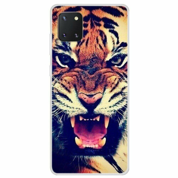 

Силиконовый (TPU) чехол Deexe Life Style для Samsung Galaxy Note 10 Lite (N770) - Tiger