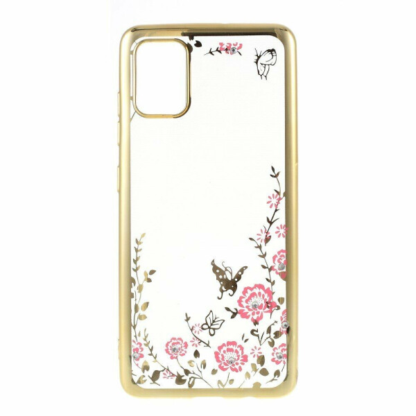 

Силиконовый (TPU) чехол Deexe Shiny Cover для Samsung Galaxy A51 (А515) - Gold