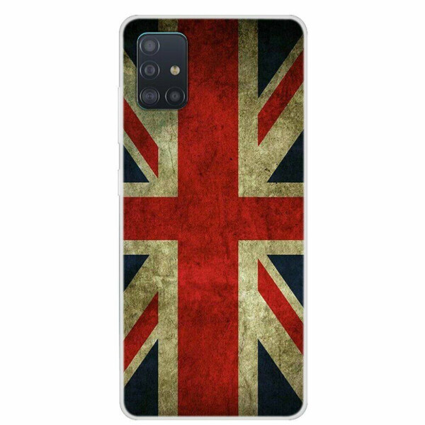 

Силиконовый (TPU) чехол Deexe Life Style для Samsung Galaxy A51 (А515) - Flag