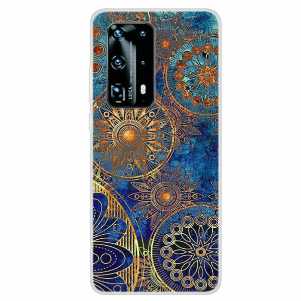 

Силиконовый (TPU) чехол Deexe Life Style для Huawei P40 Pro - Flower
