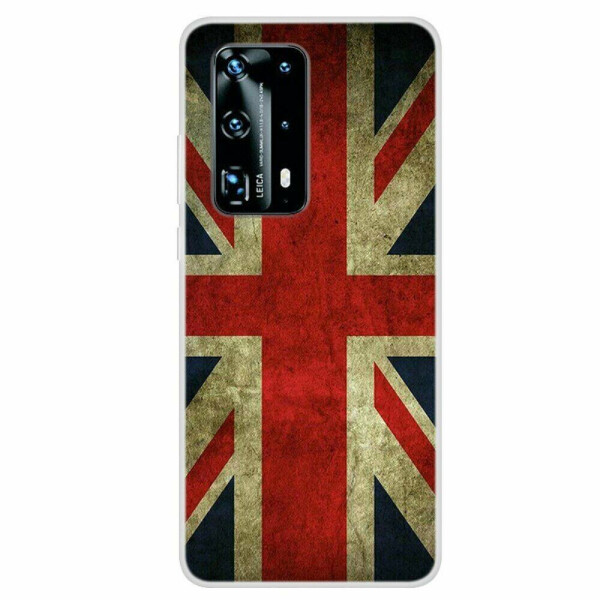 

Силиконовый (TPU) чехол Deexe Life Style для Huawei P40 Pro - the UK Flag