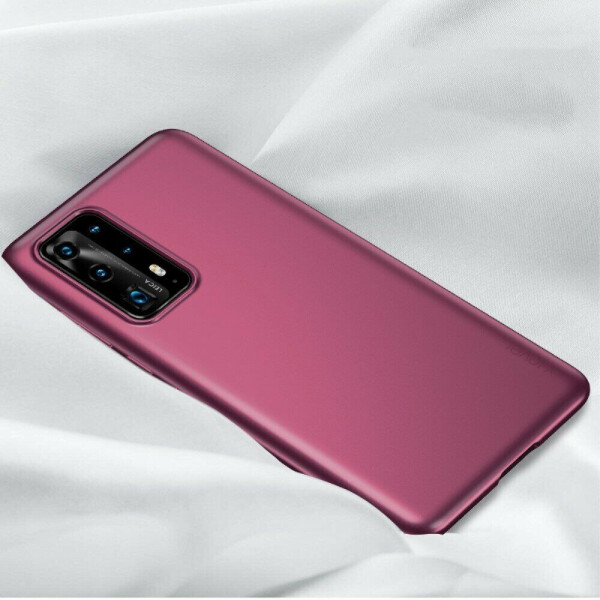 

Силиконовый чехол X-LEVEL Matte для Huawei P40 - Wine Red