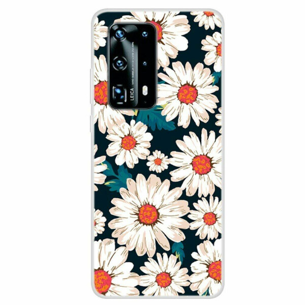 

Силиконовый (TPU) чехол Deexe Life Style для Huawei P40 - Chrysanthemum