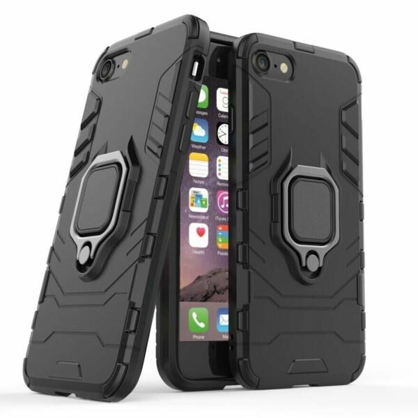

Защитный чехол Deexe Hybrid Case для Apple iPhone SE 2 (2020) - Black