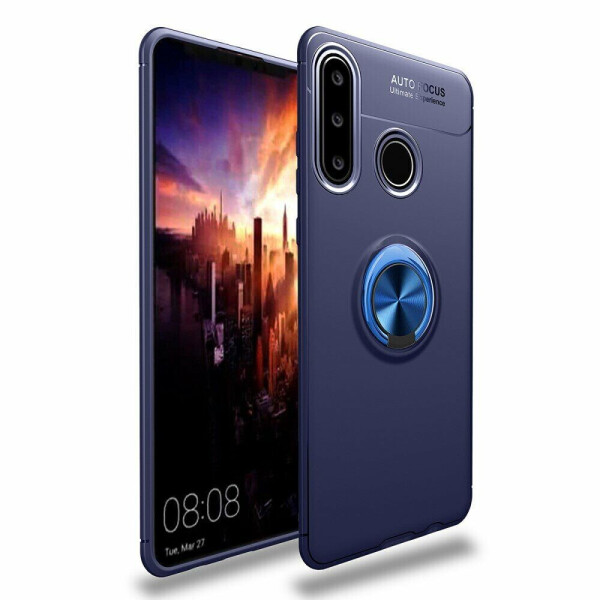 

Защитный чехол UniCase Magnetic Ring для Huawei P40 Lite E - Blue