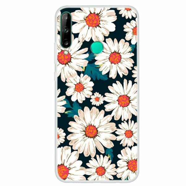 

Силиконовый (TPU) чехол Deexe Life Style для Huawei P40 Lite E - Daisies