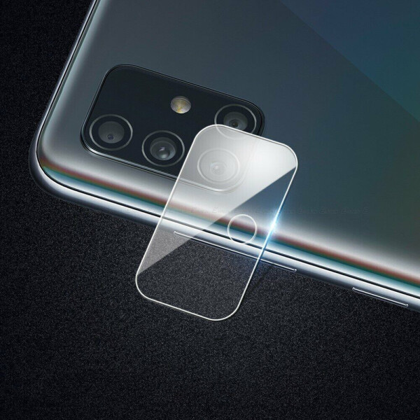 

Защитное стекло на заднюю камеру Deexe Lens Protector для Samsung Galaxy A71 (A715)