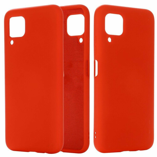 

Защитный чехол Deexe Silicone Case для Huawei P40 Lite - Red