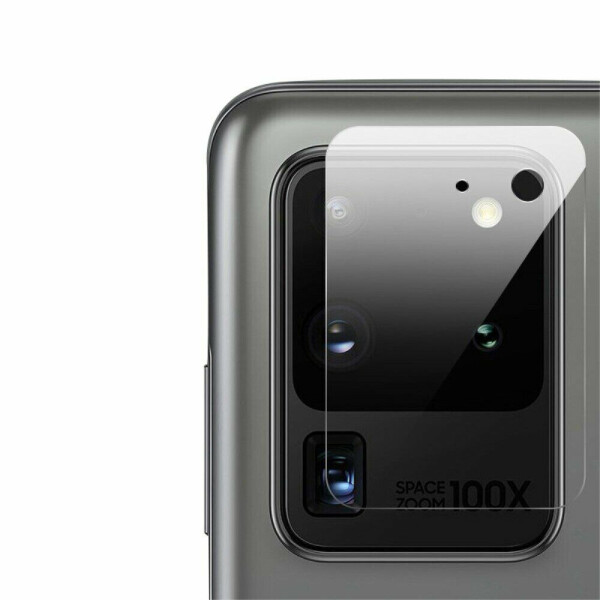 

Защитное стекло на заднюю камеру Deexe Lens Protector для Samsung Galaxy S20 Ultra (G988)