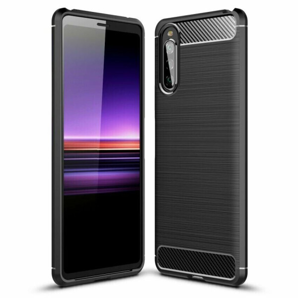 

Защитный чехол UniCase Carbon для Sony Xperia 10 II - Black