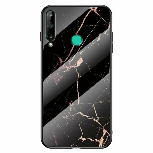 

Защитный чехол Deexe Gradient Pattern для Huawei P40 Lite E - Black / Gold