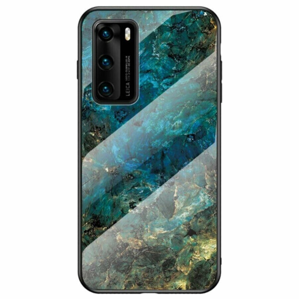 

Защитный чехол Deexe Gradient Pattern для Huawei P40 - Emerald
