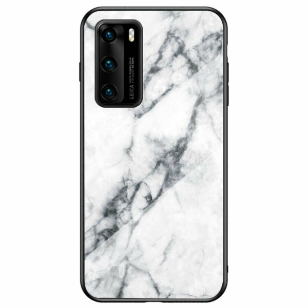 

Защитный чехол Deexe Gradient Pattern для Huawei P40 - White