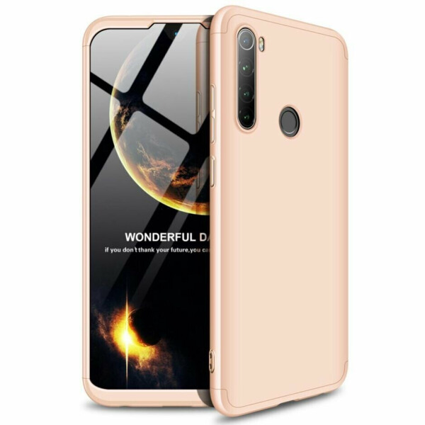 

Защитный чехол GKK Double Dip Case для Xiaomi Redmi Note 8T - Gold