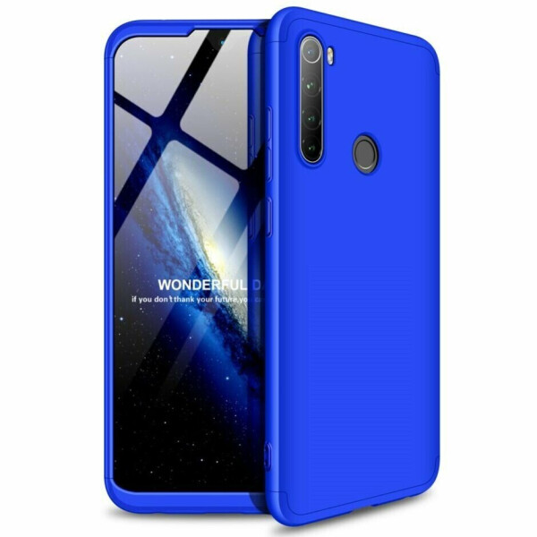 

Защитный чехол GKK Double Dip Case для Xiaomi Redmi Note 8T - Blue