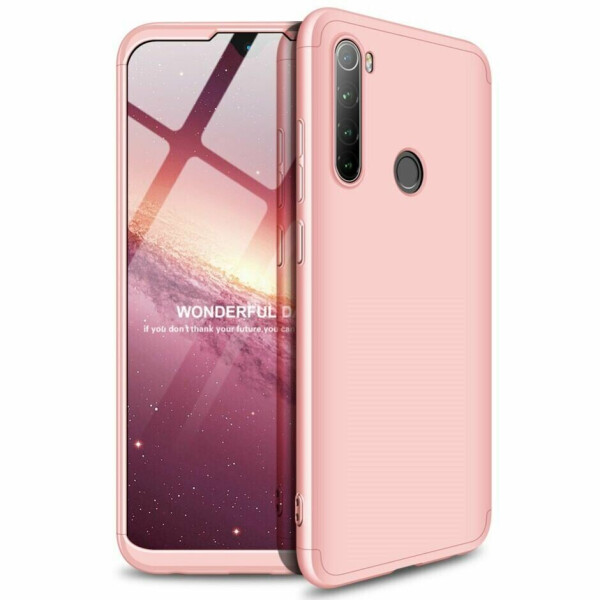 

Защитный чехол GKK Double Dip Case для Xiaomi Redmi Note 8T - Rose Gold