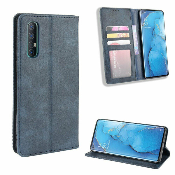 

Чехол Deexe Retro Style для OPPO Reno 3 Pro - Blue