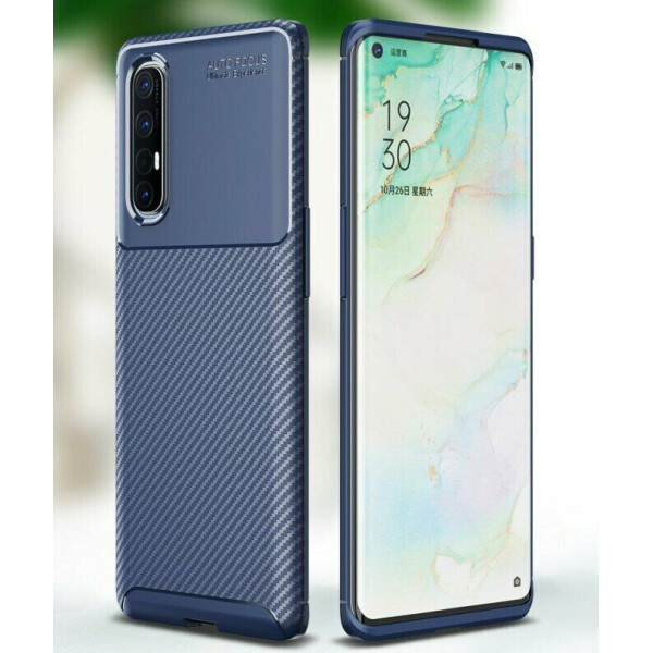 

Защитный чехол Deexe Fusion для OPPO Reno 3 Pro - Blue