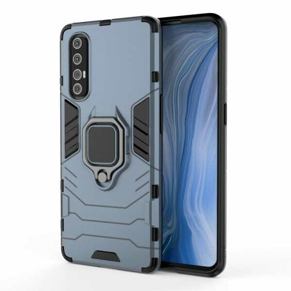 

Защитный чехол Deexe Hybrid Case для OPPO Reno 3 Pro - Blue