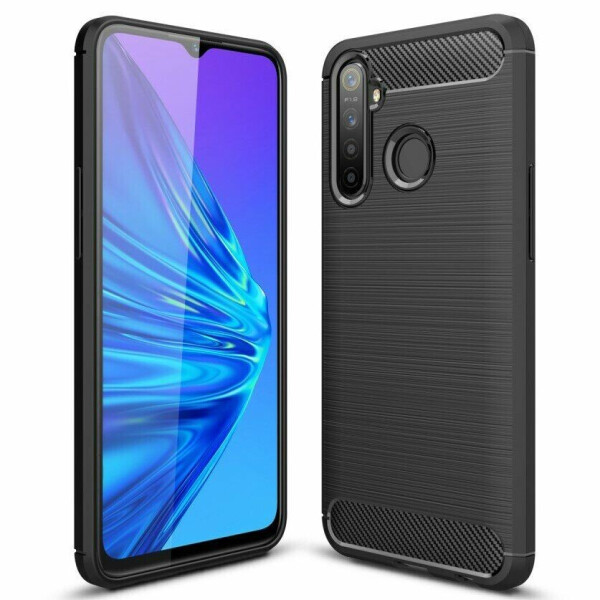 

Защитный чехол UniCase Carbon для Realme 5 - Black