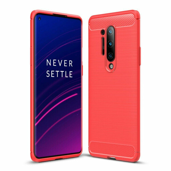 

Защитный чехол UniCase Carbon для OnePlus 8 Pro - Red