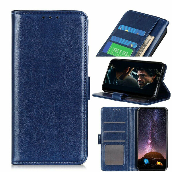 

Чехол-книжка Deexe Wallet Style для Realme 6 Pro - Blue