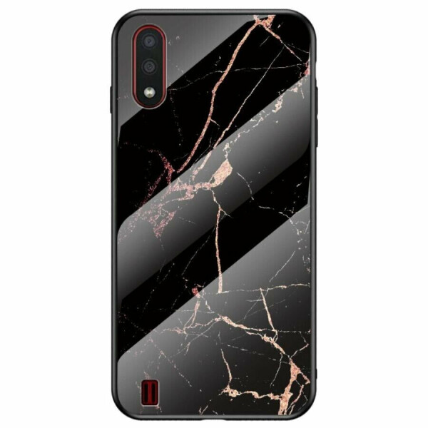 

Защитный чехол Deexe Gradient Pattern для Samsung Galaxy A01 (A015) - Black / Gold