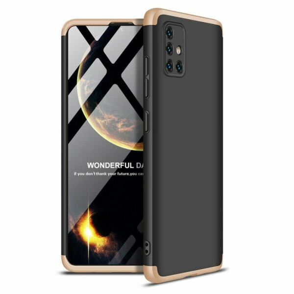 

Защитный чехол GKK Double Dip Case для Samsung Galaxy A51 (А515) - Black / Gold