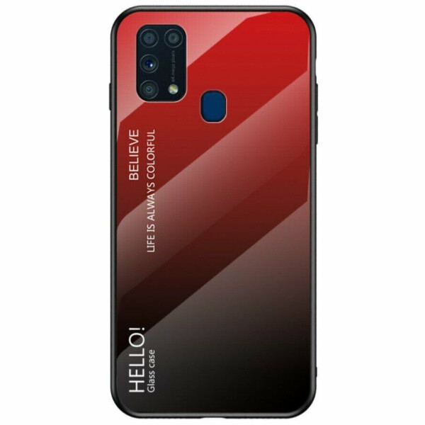 

Защитный чехол Deexe Gradient Color для Samsung Galaxy M31 (M315) - Red / Black