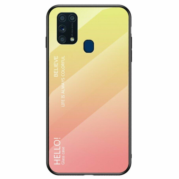 

Защитный чехол Deexe Gradient Color для Samsung Galaxy M31 (M315) - Yellow / Pink