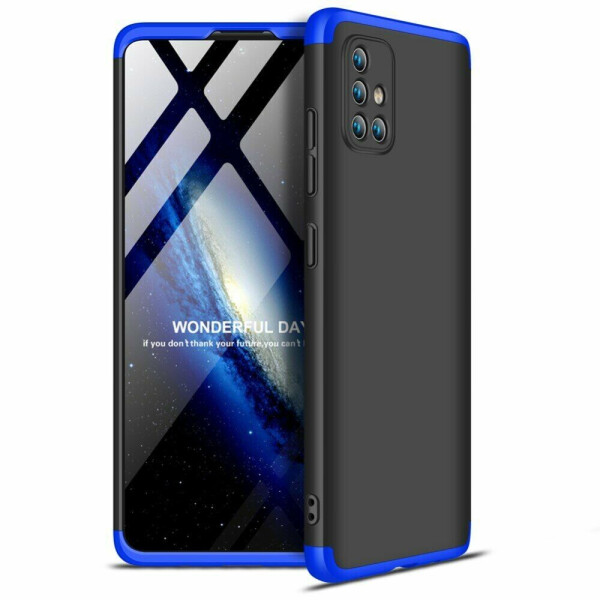 

Защитный чехол GKK Double Dip Case для Samsung Galaxy A71 (A715) - Black / Blue