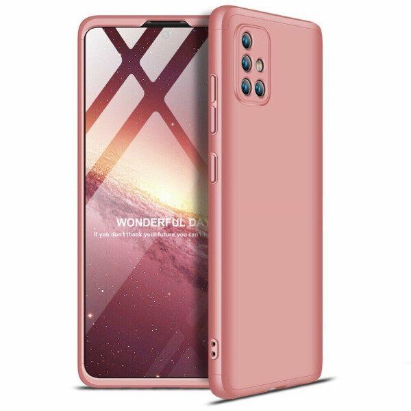 

Защитный чехол GKK Double Dip Case для Samsung Galaxy A71 (A715) - Rose Gold