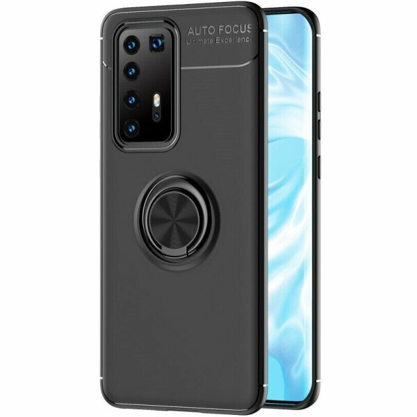 

Защитный чехол UniCase Magnetic Ring для Huawei P40 Pro - All Black