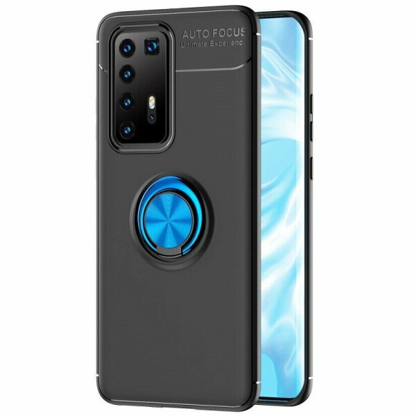 

Защитный чехол UniCase Magnetic Ring для Huawei P40 Pro - Black / Blue