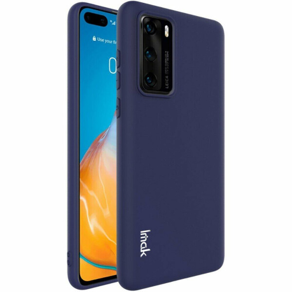 

Силиконовый (TPU) чехол IMAK UC-1 Series для Huawei P40 - Dark Blue