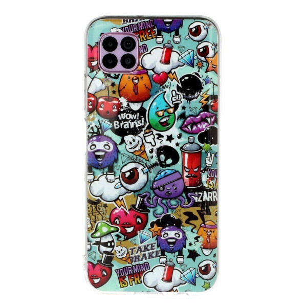 

Силиконовый (TPU) чехол Deexe LumiCase для Huawei P40 Lite - Wow Brains